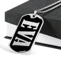 Eva v01s - Luxury Dog Tag Necklace