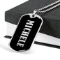 Michele v01s - Luxury Dog Tag Necklace