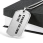 Coast Guard Aunt - Luxury Dog Tag Necklace