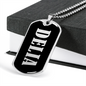 Delia v02 - Luxury Dog Tag Necklace
