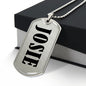 Josie v01 - Luxury Dog Tag Necklace