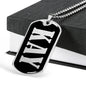 Kay v01s - Luxury Dog Tag Necklace