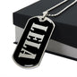 Lela v02 - Luxury Dog Tag Necklace