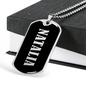 Natalia v02 - Luxury Dog Tag Necklace
