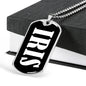 Iris v02 - Luxury Dog Tag Necklace