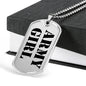 Army Girl - Luxury Dog Tag Necklace
