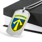 57th Motorized Infantry Brigade (Ukraine) - Luxury Dog Tag Necklace