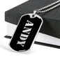 Andy v3 - Luxury Dog Tag Necklace