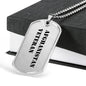 Afghanistan Veteran - Luxury Dog Tag Necklace