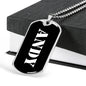 Andy v2 - Luxury Dog Tag Necklace