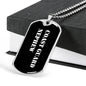 Coast Guard Nephew v3 - Luxury Dog Tag Necklace