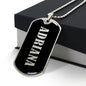 Adriana v02 - Luxury Dog Tag Necklace