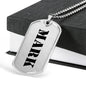 Mark - Luxury Dog Tag Necklace