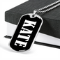 Kate v03 - Luxury Dog Tag Necklace
