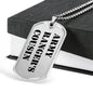 Army Ranger's Cousin - Luxury Dog Tag Necklace