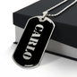 Carlo v2 - Luxury Dog Tag Necklace