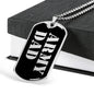 Army Dad v2 - Luxury Dog Tag Necklace