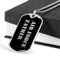 Air Force Father v2 - Luxury Dog Tag Necklace