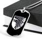 93rd Mechanized Brigade (Ukraine) v3 - Luxury Dog Tag Necklace