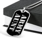 Army Aunt v2 - Luxury Dog Tag Necklace