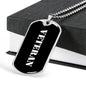 Veteran v3 - Luxury Dog Tag Necklace