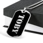 Toby v3 - Luxury Dog Tag Necklace
