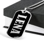 Lena v01s - Luxury Dog Tag Necklace