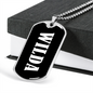 Wilda v03 - Luxury Dog Tag Necklace