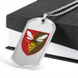 38th Air Defence Missile Regiment (Ukraine) - Luxury Dog Tag Necklace