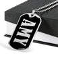 Amy v01s - Luxury Dog Tag Necklace