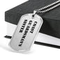 Coast Guardsman's Sister - Luxury Dog Tag Necklace