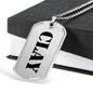 Clay - Luxury Dog Tag Necklace