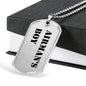 Airman's Boy - Luxury Dog Tag Necklace