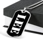 Lee v2 - Luxury Dog Tag Necklace