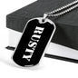 Rusty v2 - Luxury Dog Tag Necklace