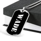 Wade v2 - Luxury Dog Tag Necklace