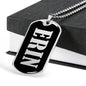Erin v01s - Luxury Dog Tag Necklace