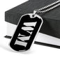 Wm v3 - Luxury Dog Tag Necklace