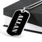 Allan v3 - Luxury Dog Tag Necklace