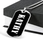 Kathy v02 - Luxury Dog Tag Necklace