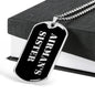 Airman's Sister v2 - Luxury Dog Tag Necklace
