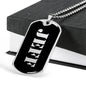 Jeff v3 - Luxury Dog Tag Necklace