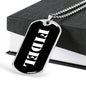 Fidel v2 - Luxury Dog Tag Necklace