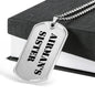 Airman's Sister - Luxury Dog Tag Necklace
