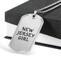 New Jersey Girl - Luxury Dog Tag Necklace