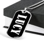 Lucy v02 - Luxury Dog Tag Necklace