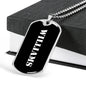 Williams v2 - Luxury Dog Tag Necklace