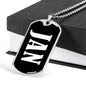 Jan v02 - Luxury Dog Tag Necklace