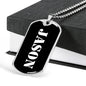 Jason v2 - Luxury Dog Tag Necklace