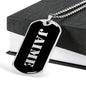 Jaime v3 - Luxury Dog Tag Necklace
